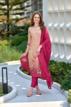 Cotton Slub Straight-fit